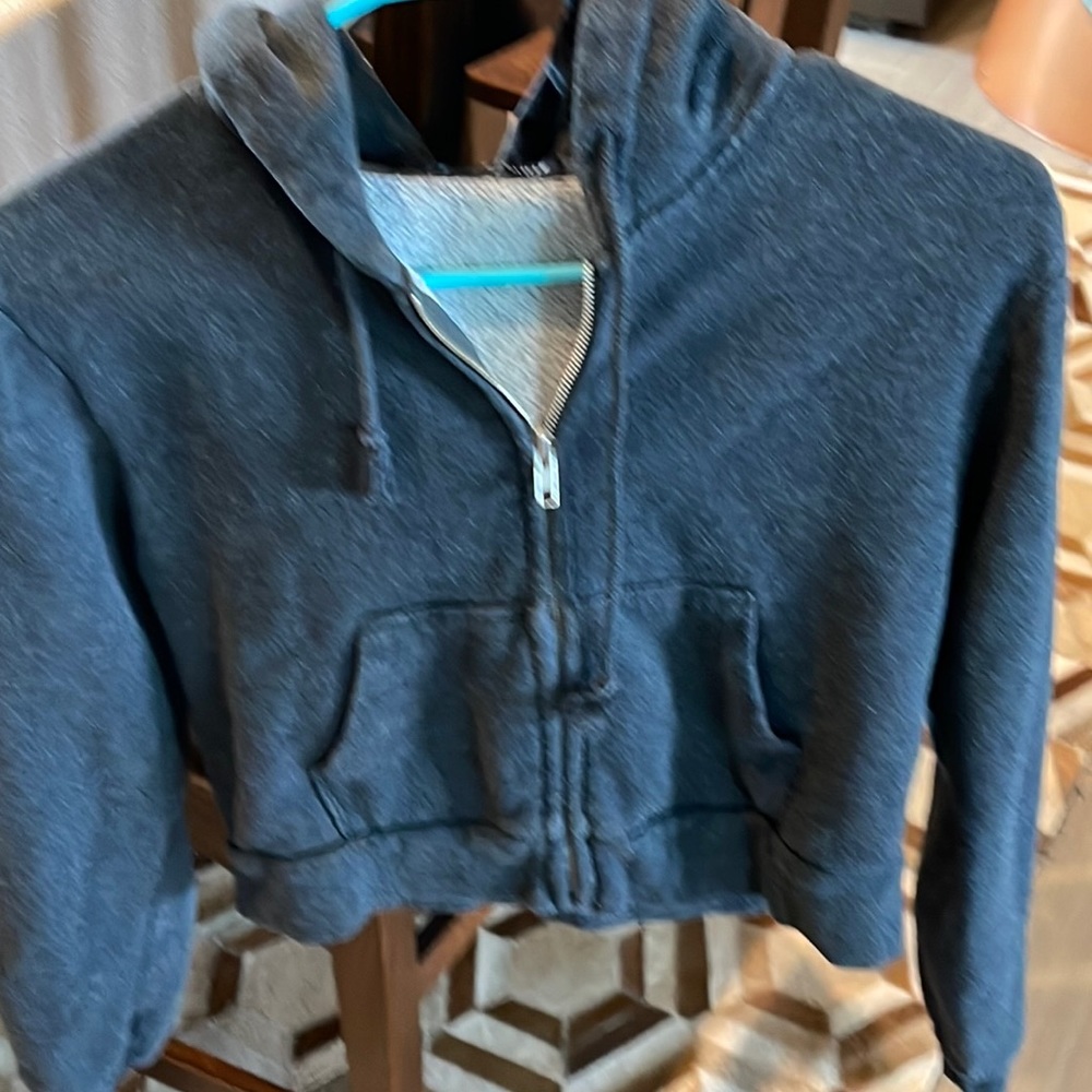 Brandy Melville cropped hoodie
